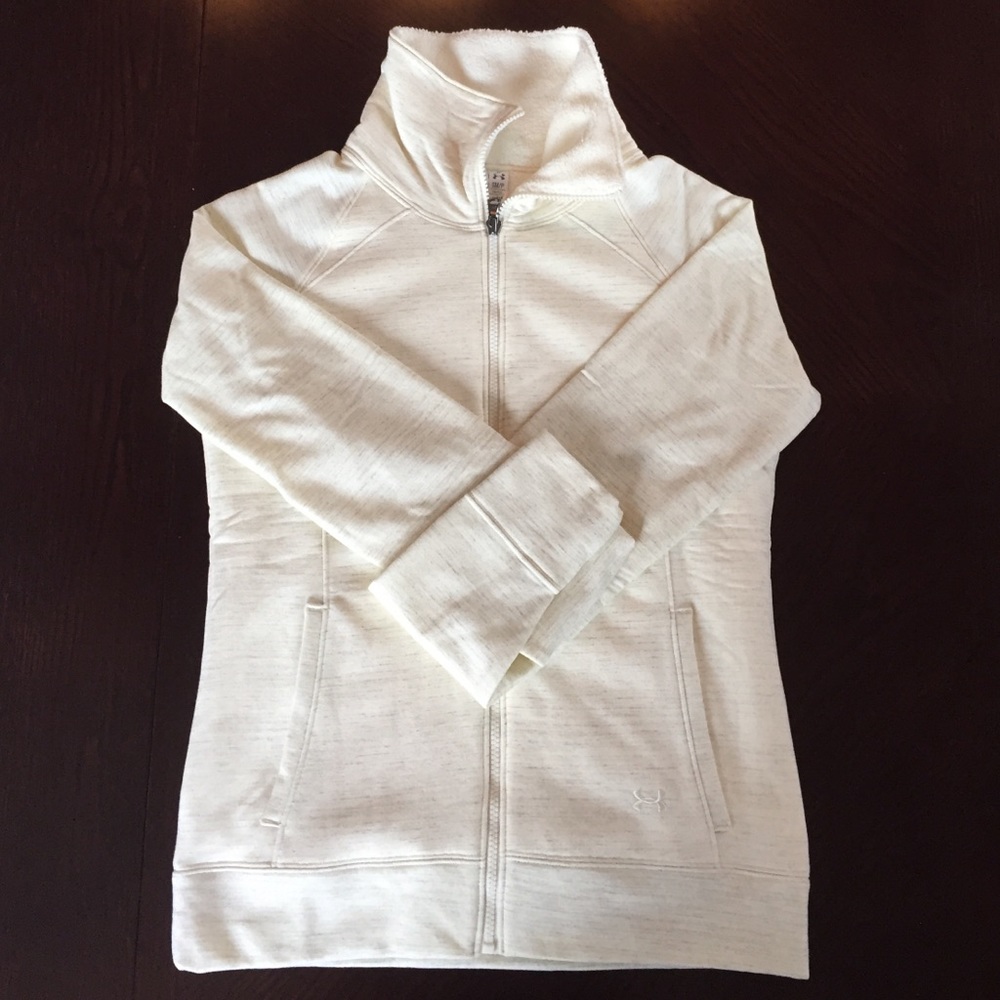 NWT|| UA Charged Cotton, Storm, Sherpa Full Zip