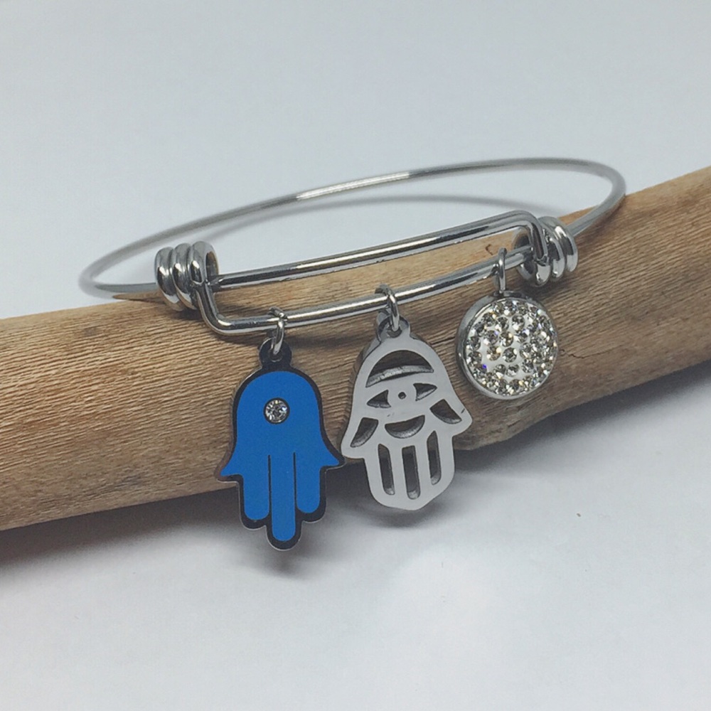 Stainless steel Charm Bracelet - Picture 3 of 7