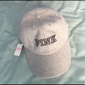 PINK Victoria's Secret fleece hat