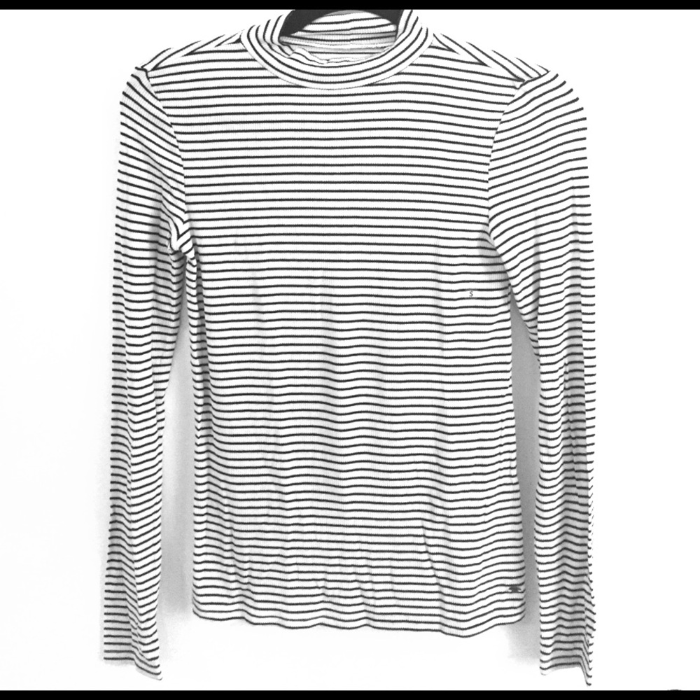 New American Eagle Soft & Sexy Striped Top Small