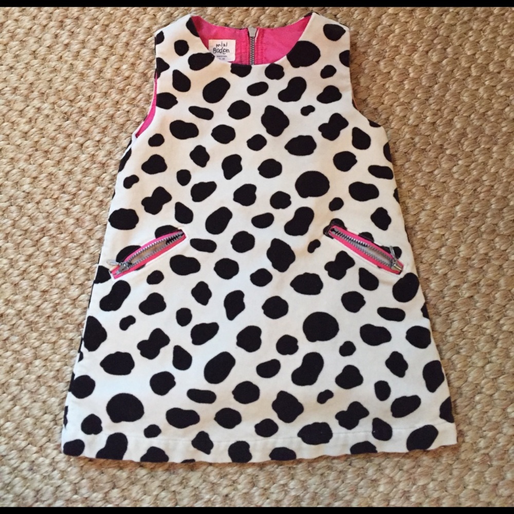 Dalmatian print Boden jumper dress