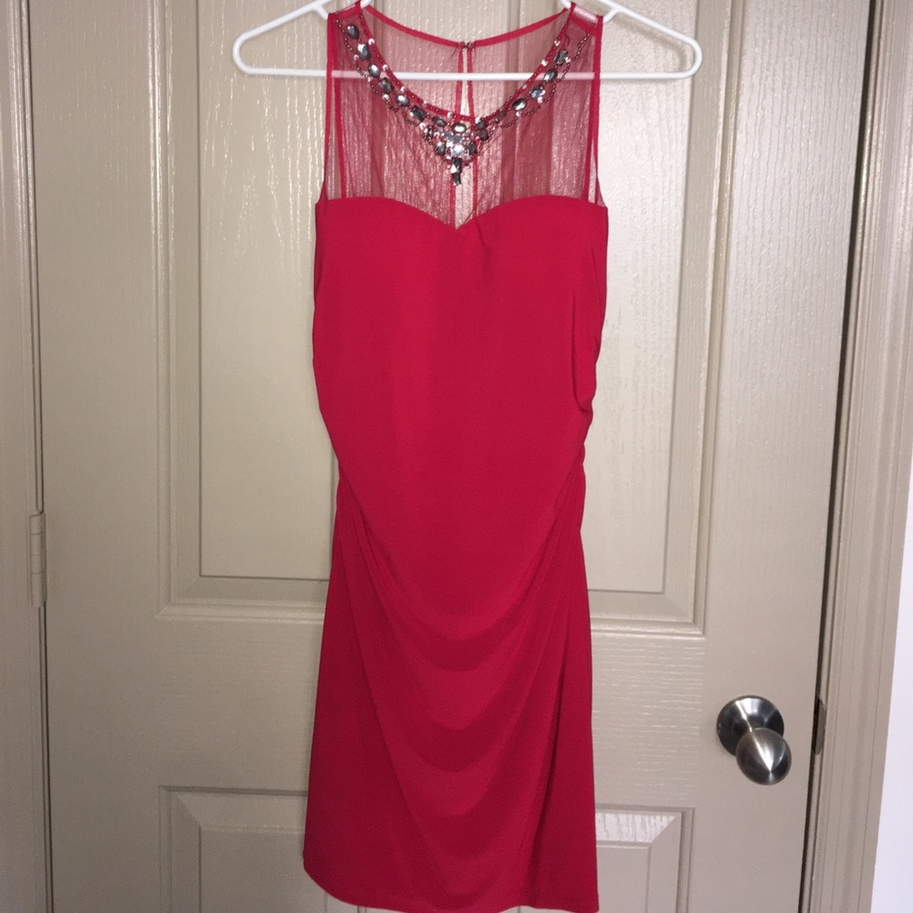 Red dress