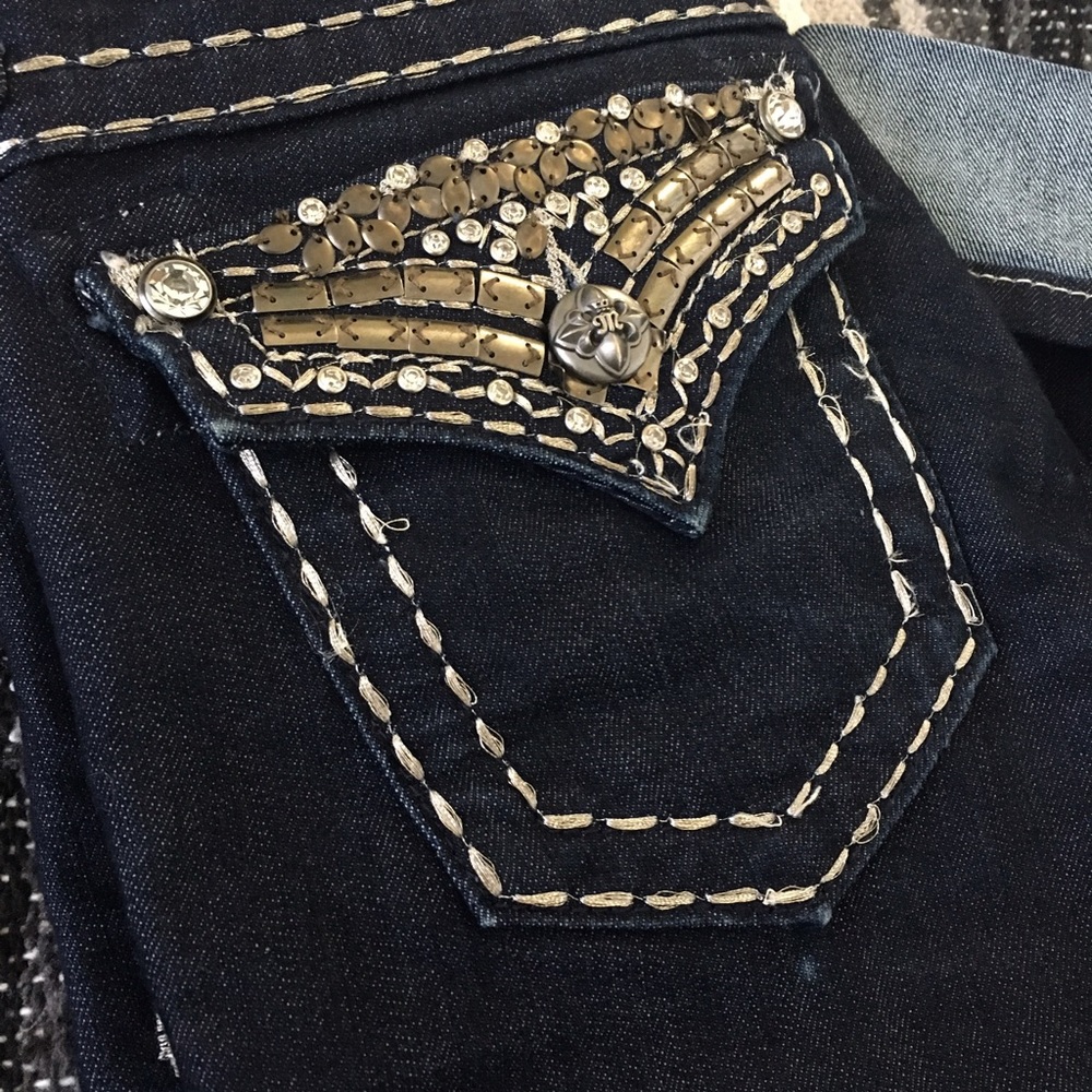 Low Rise Dark Wash Jeans