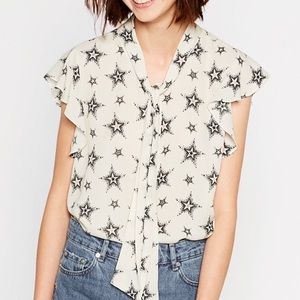 Zara bow neck blouse ⭐️