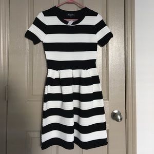 Black and white dress