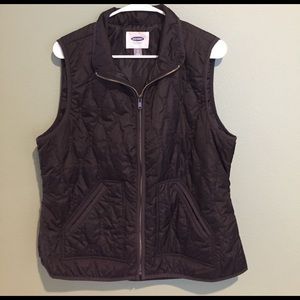 Old Navy black vest