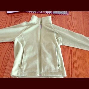 Columbia sweatshirt.