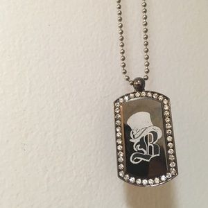 Britney Spears Circus Tour dog tag necklace