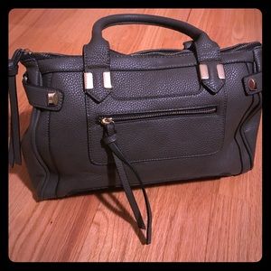 Faux leather bag