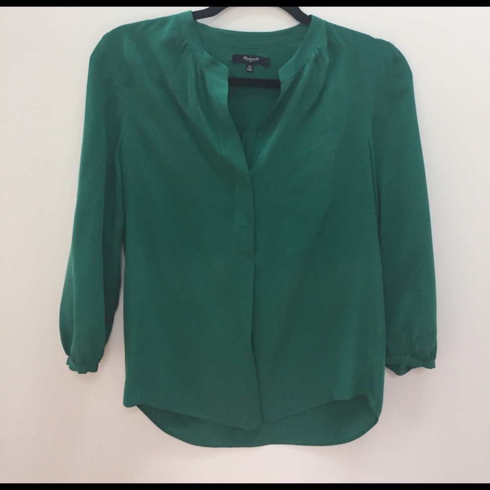 Silk Madewell blouse