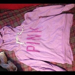 Pink hoodie
