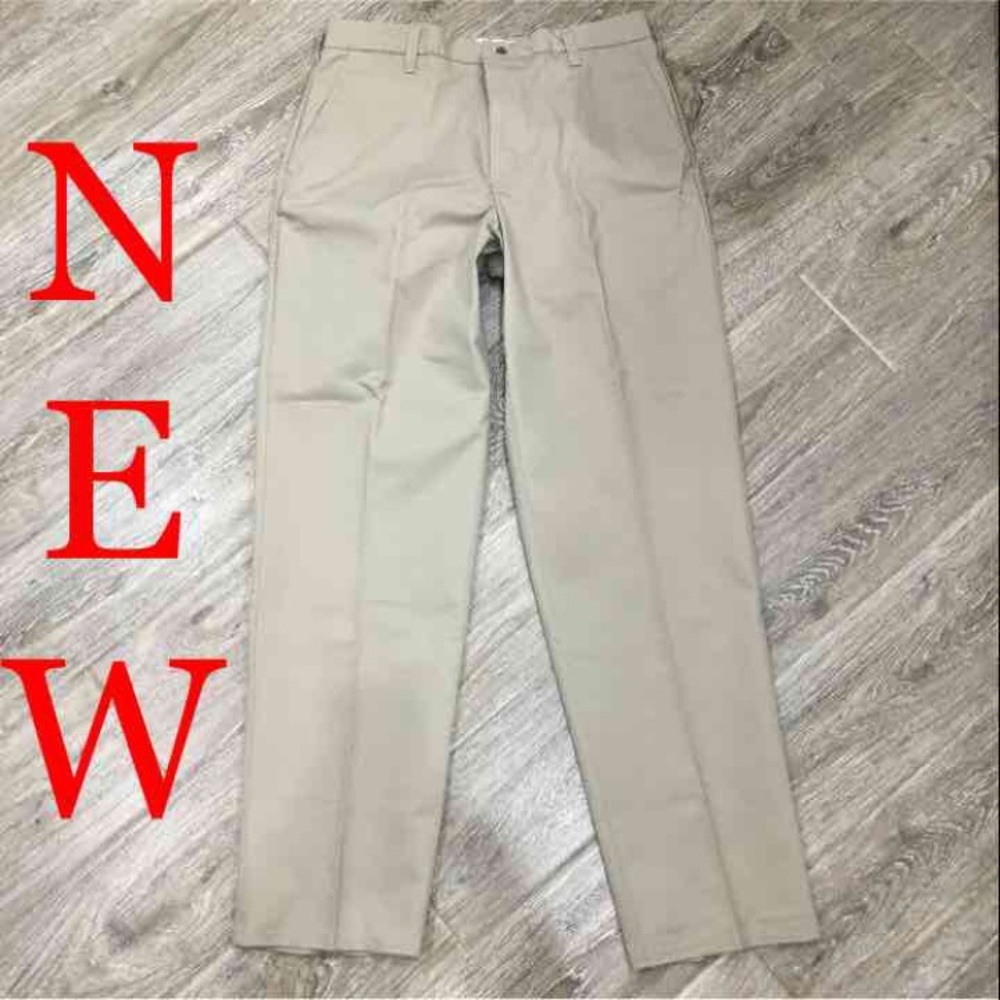 MENS Cintas Flat front Khaki pants 32