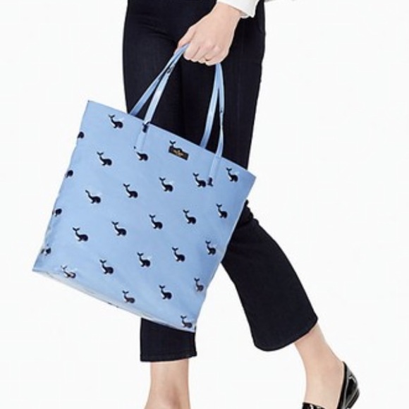 NWT Kate Spade Whale Tote Bag - Picture 3 of 4
