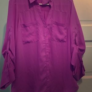 Express purple portofino shirt