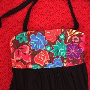 Mexican embroidered dress