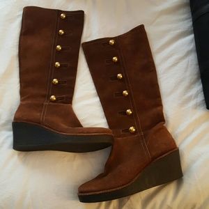 Kate Spade wedge Boots Sz 7