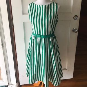 Striped pinup dress