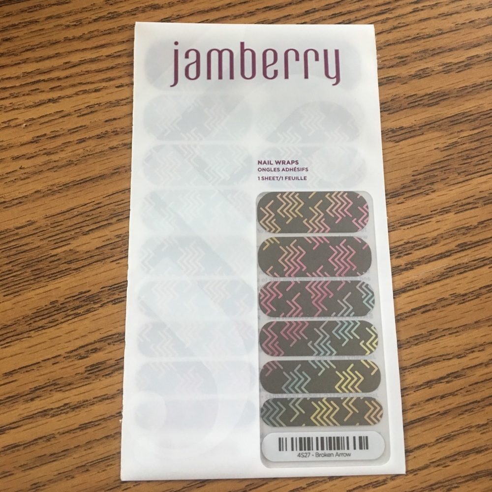 Jamberry Broken Arrow nail wraps