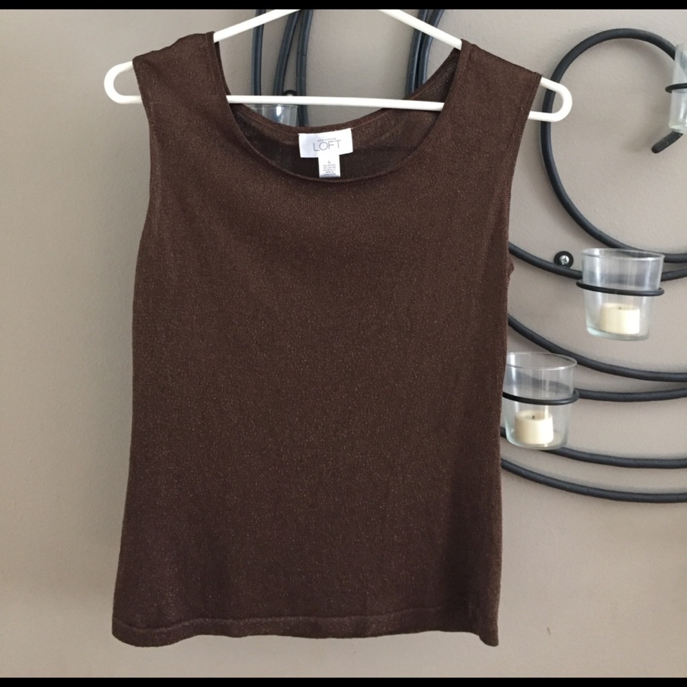 LOFT bronze top SZ Small