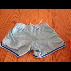 Blue nike shorts