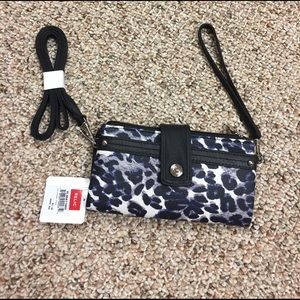 Relic Leopard Print Wristlet