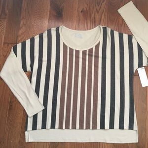 60% off Go Couture Stone, Black and Copper Sweater