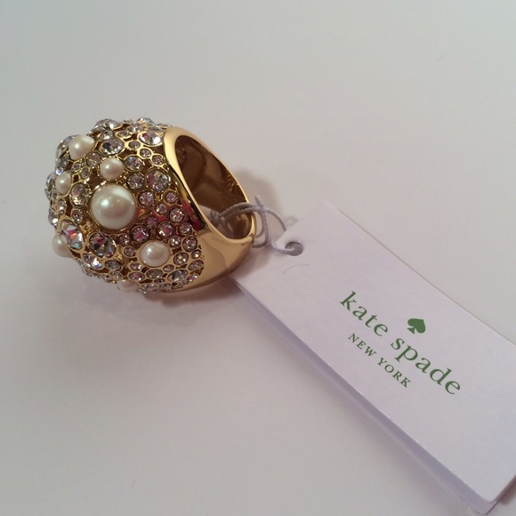 NWT Kate Spade Pearl Ring 6 - Picture 5 of 6