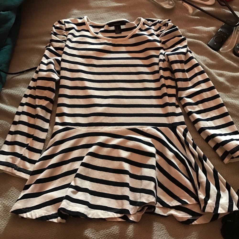 Peplum shirt