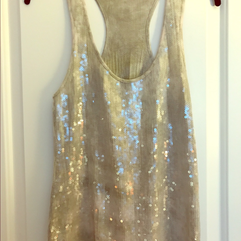 Chan Luu sequin tank