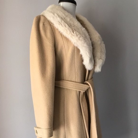 Portrait Long Camel Coat, Size Small Women’s - Picture 3 of 8