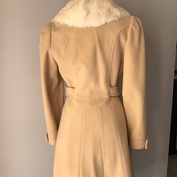Portrait Long Camel Coat, Size Small Women’s - Picture 4 of 8