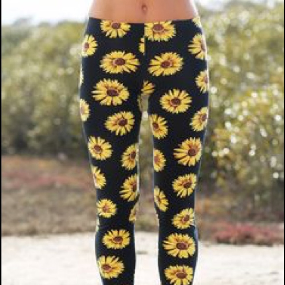 Sunflower leggings