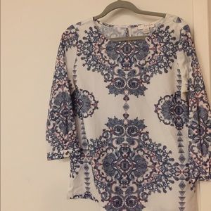 Beautiful white decorated top, Kenra-Medium