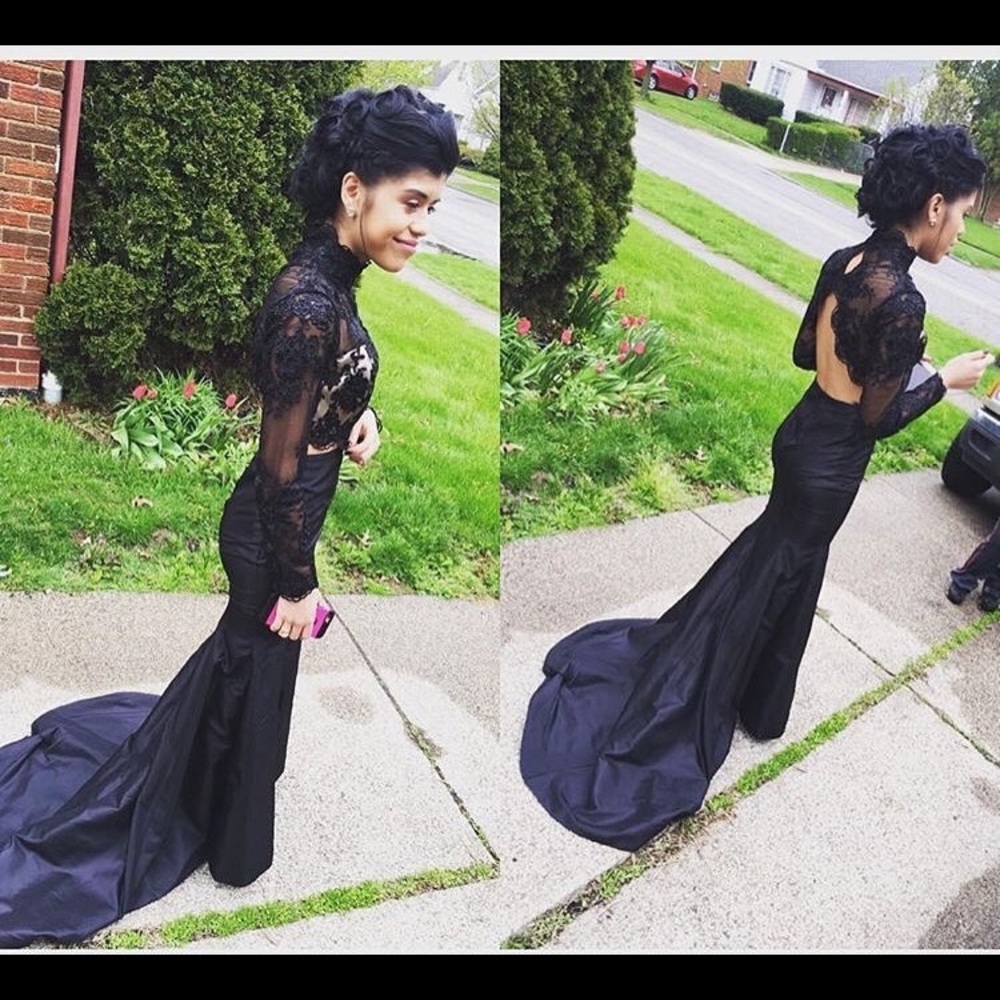 Prom dress CUSTOM MADE TWO PIECE