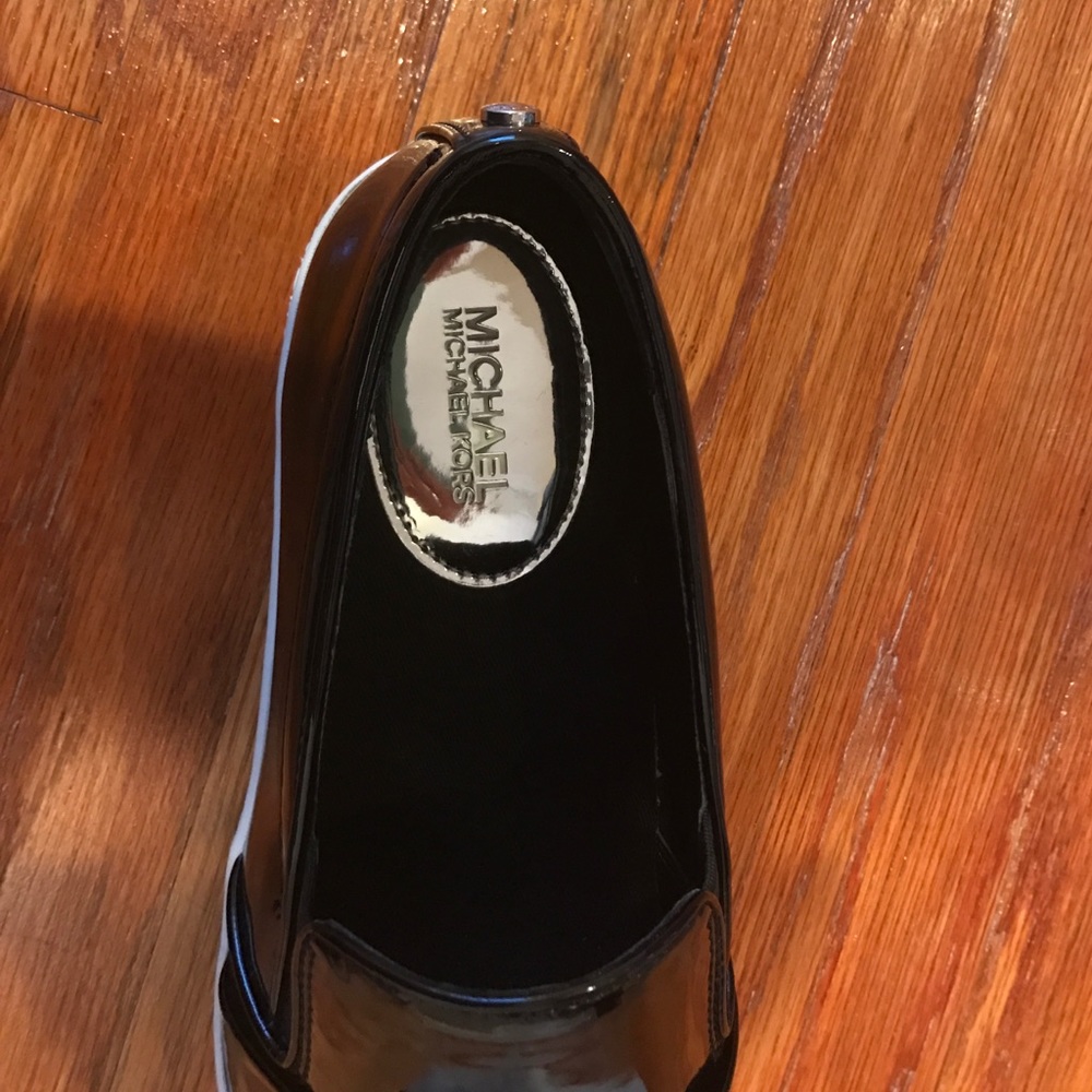 NWB Michael Kors Slip on Sneaker in Black - Picture 6 of 6
