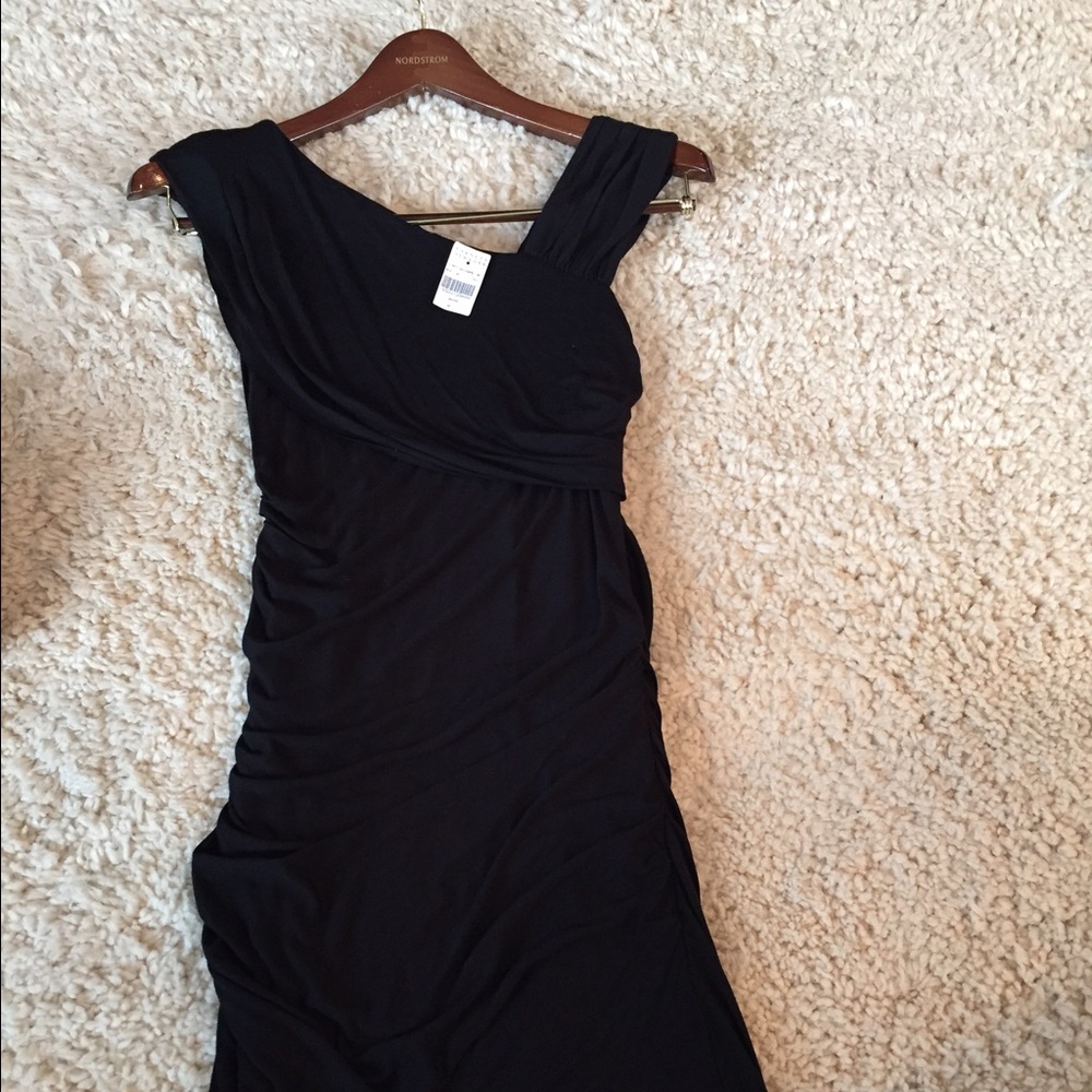 Black cocktail dress from Barney's