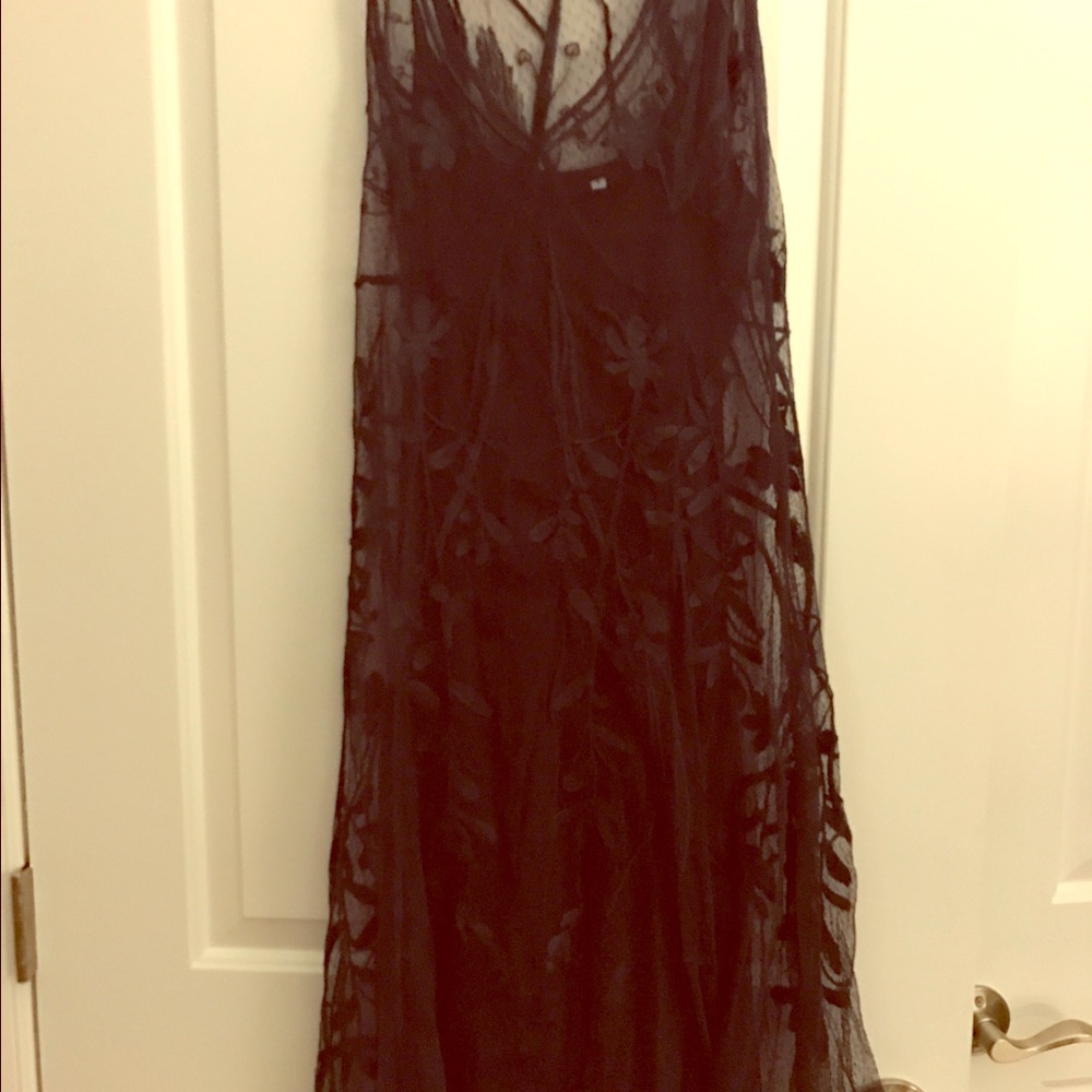 Biya navy blue dress