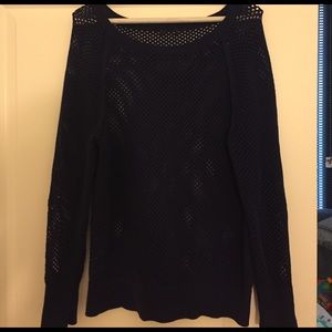 Navy J Crew sweater