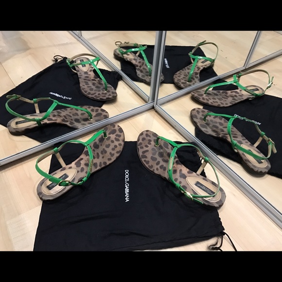 Dolce&Gabbana patent leather sandals size 36 - Picture 4 of 10