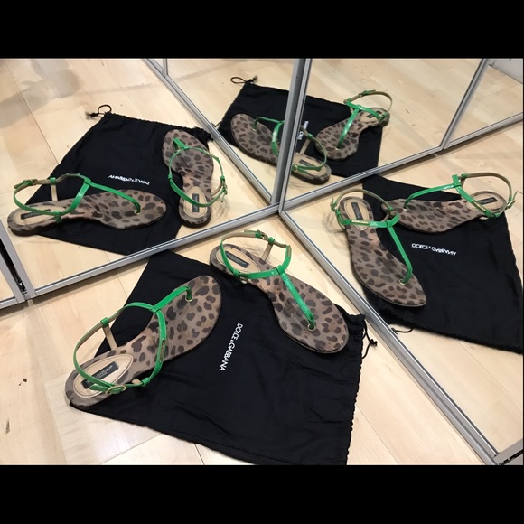 Dolce&Gabbana patent leather sandals size 36 - Picture 5 of 10