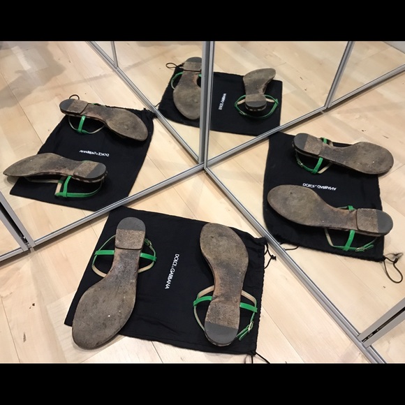 Dolce&Gabbana patent leather sandals size 36 - Picture 6 of 10