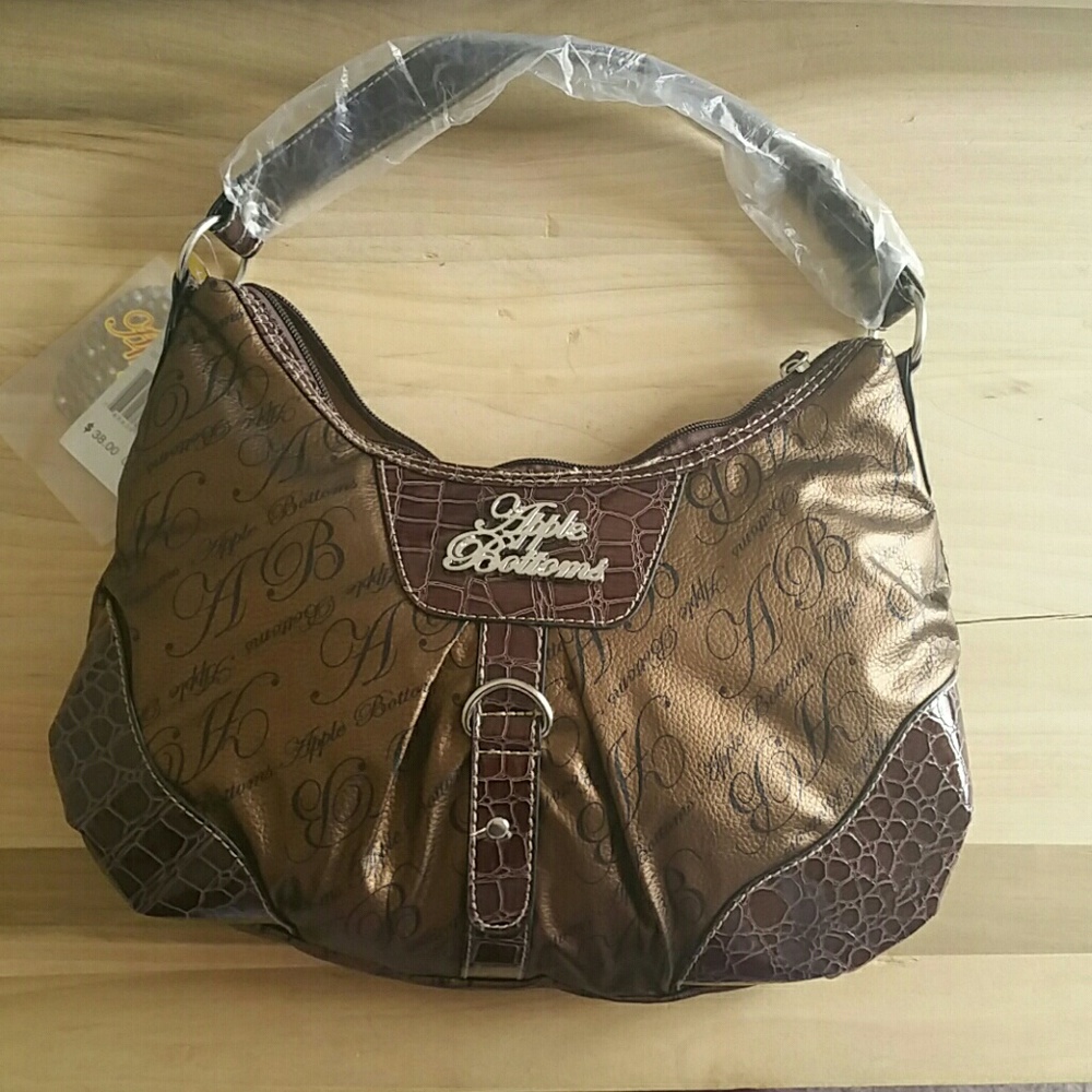 Apple bottoms bronze bag