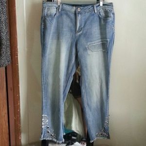 Beautiful jeans from Ashley Stewart! NWT!