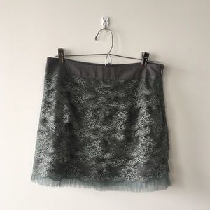 Fossil Lace Mini Skirt