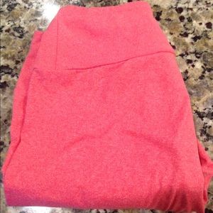 LLR heathered pink leggings!