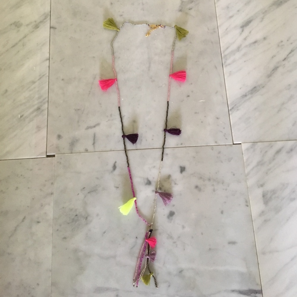 Tassel necklace