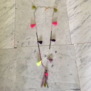 Tassel necklace