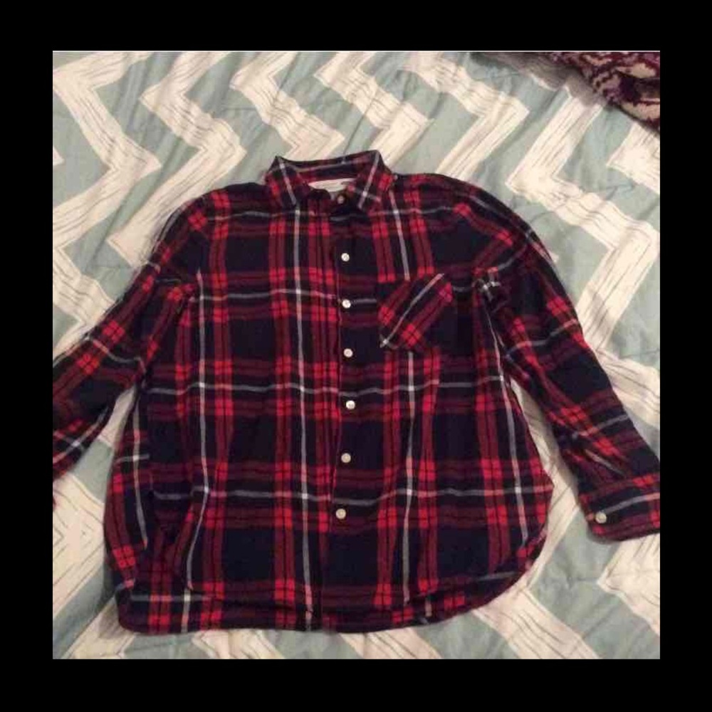 Old navy flannel top