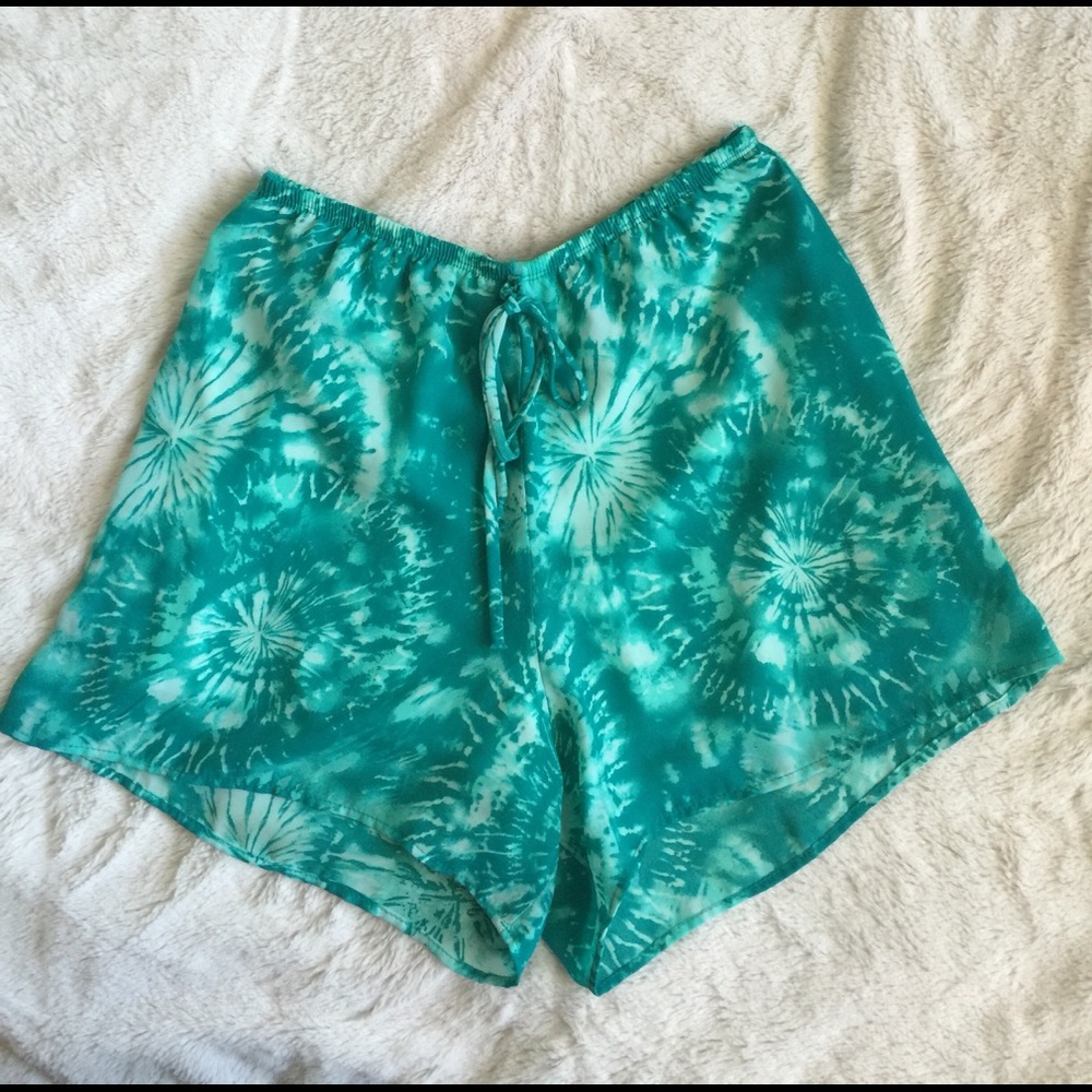 SEE YOU MONDAY green Tie dye Short small