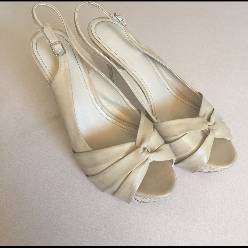 Nude aldo heels